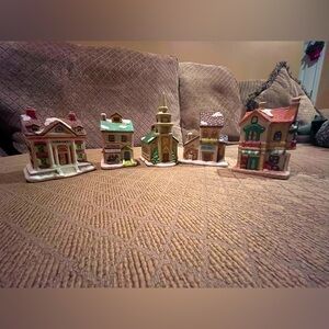 Township Ceramic Holiday Buildings